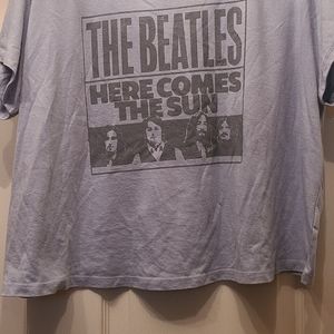 Plus Size Beatles Crop